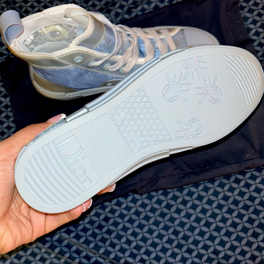 Dior B23 Daniel Arsham Light Blue High Top